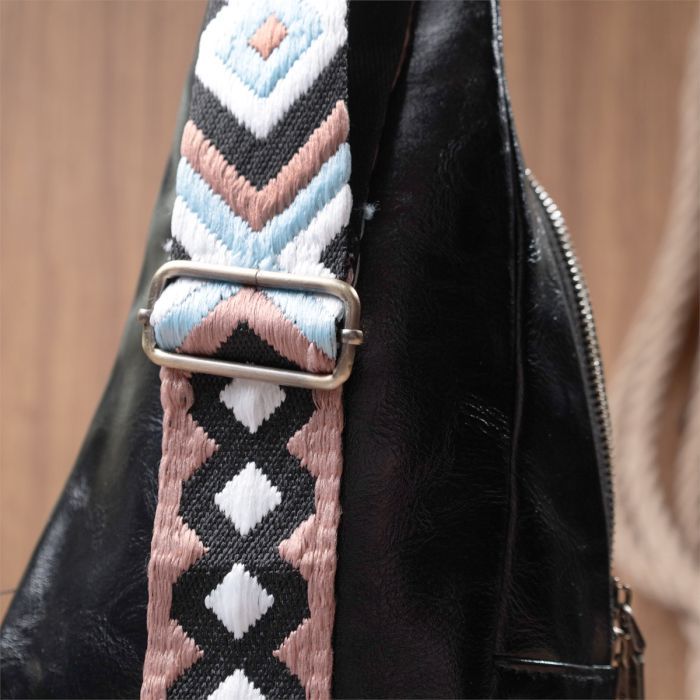 Сумка Vintage Женская из экокожи Черная (22776) изображение 10