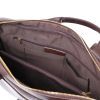 Сумка Vintage Мужская кожаная Коричневая (20679) изображение 7