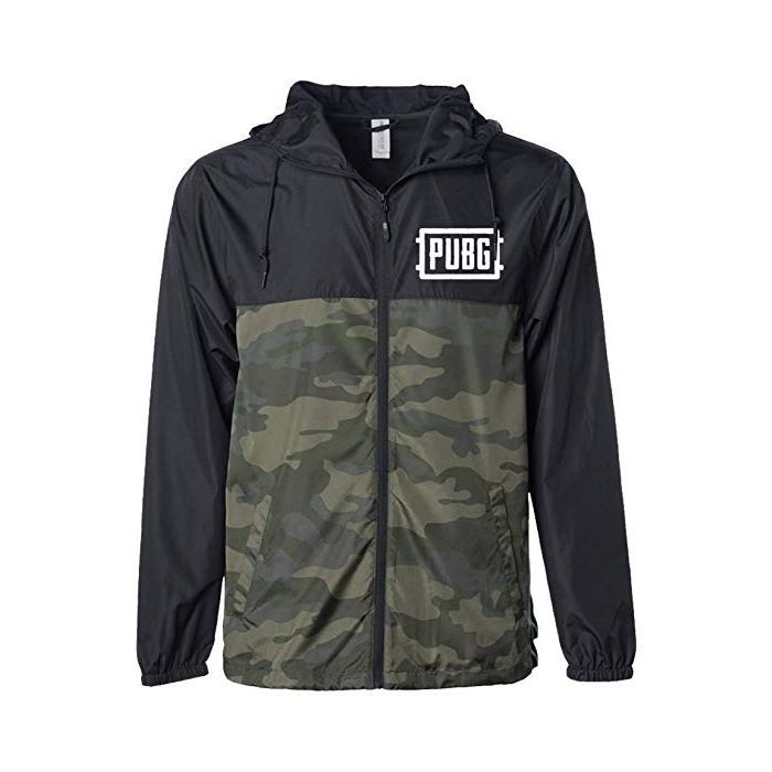 Куртка Jinx Pubg Air Drop Windbreaker Black/Camo M (JINX-8776 BLM)