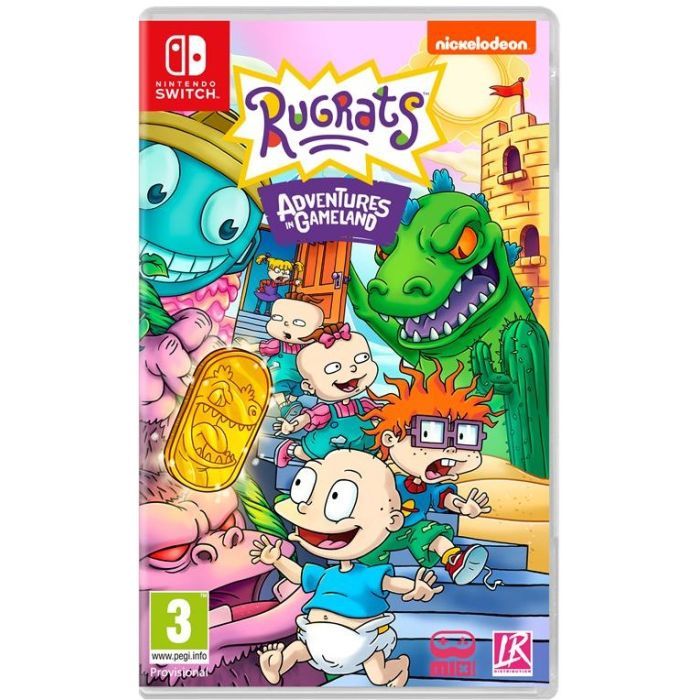 Игра Nintendo Switch Rugrats Adventures in Gameland (Невгамовні), картрид (5056635608130)