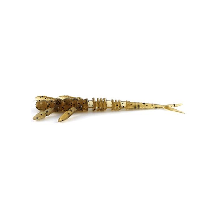 Силікон рибальський FishUP Flit 2" 074 - Green Pumpkin Seed (9шт/уп) (1862.00.84)