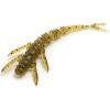 Силікон рибальський FishUP Flit 2" 074 - Green Pumpkin Seed (9шт/уп) (1862.00.84) зображення 2
