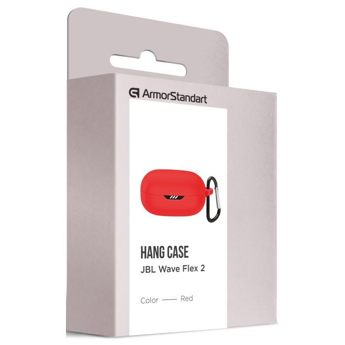 Чехол для наушников Armorstandart Hang Case JBL Wave Flex 2 Red (ARM83229) изображение 3