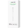 Переходник Lightning to 3.5 mm 0.1m Headphone Jack Adapter Model US212 white Ugreen (30759) изображение 2