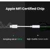 Переходник Lightning to 3.5 mm 0.1m Headphone Jack Adapter Model US212 white Ugreen (30759) изображение 4