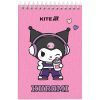 Блокнот Kite на спирали Kuromi А6, 48 листов, нелинованный (HK25-196-2)