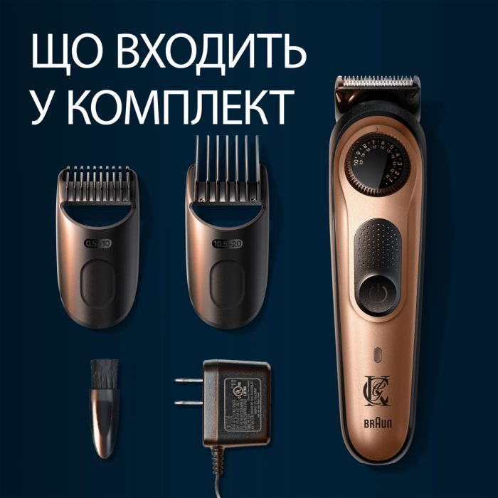 Тример Gillette King C. Beard Trimmer Pro Для бороди (8700216659659) зображення 3