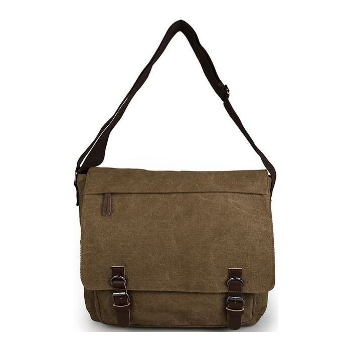 Сумка Vintage Коричневая (14588) изображение 5