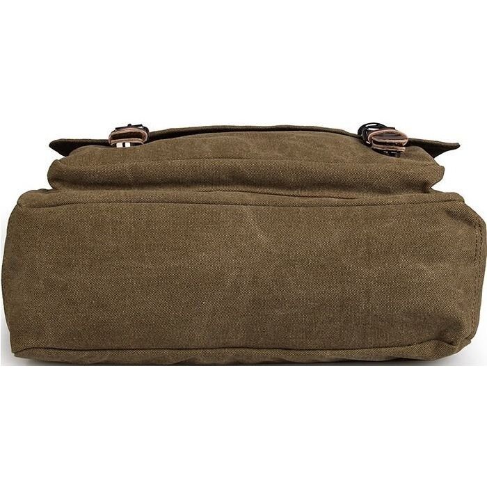 Сумка Vintage Коричневая (14588) изображение 6