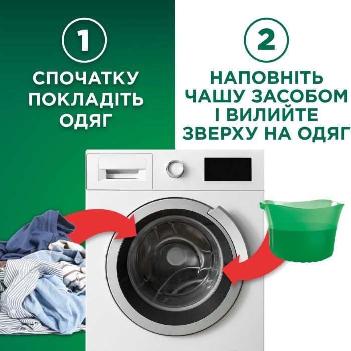 Гель для стирки Ariel Прикосновение свежего воздуха Lenor 1.8 л (8700216692090) изображение 2