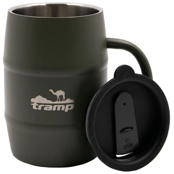Чашка туристическая Tramp 0.5 л Olive (UTRC-100-olive)