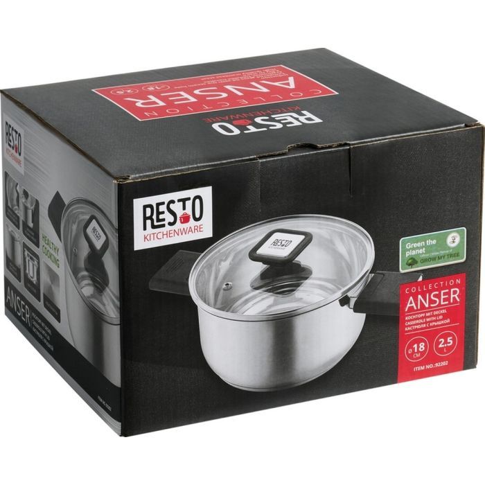 Кастрюля Resto Anser 16 см 1.6 л (92201) изображение 12