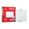 Светильник Vestum LED "без рамки" квадрат 24W 4100K (1-VS-5607)