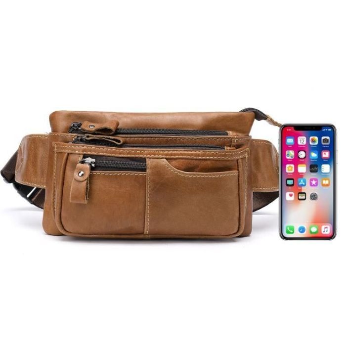 Сумка Vintage На пояс Руда (14658)