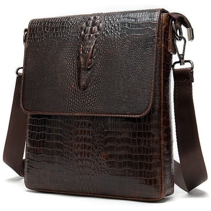 Сумка Vintage Коричнева (20039) зображення 5