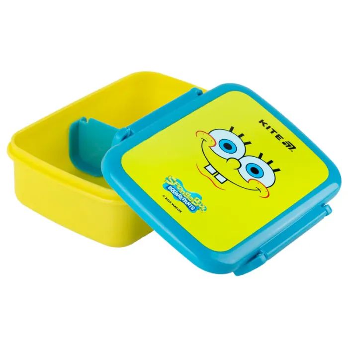 Ланч-бокс детский Kite Sponge Bob, 420 мл (SB25-160) изображение 4