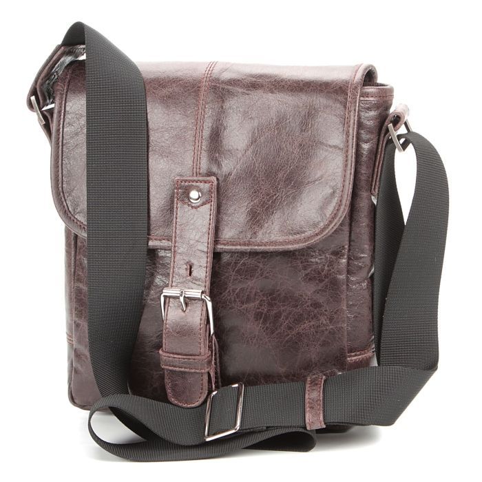 Сумка Shvigel Кожаная Коричневая (00855) изображение 5