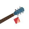 Гитара акустическая Fender CD-60S Blue Pearl w/Yellow Pickguard (236278) изображение 4