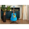 Гитара акустическая Fender CD-60S Blue Pearl w/Yellow Pickguard (236278) изображение 7
