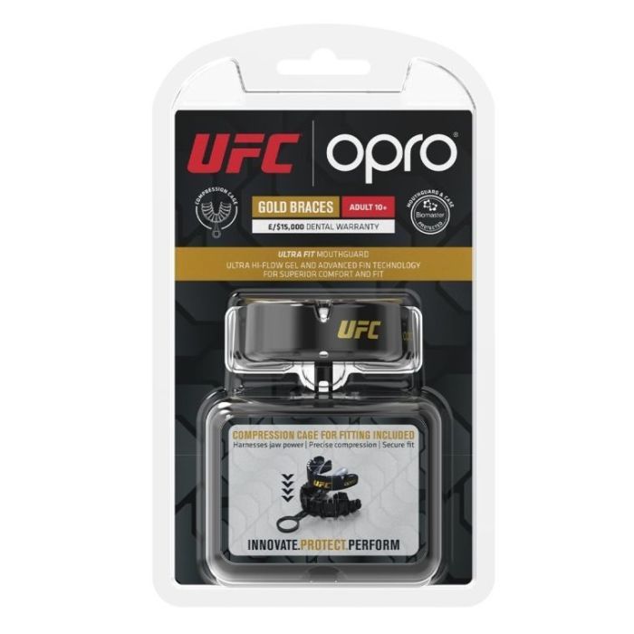 Капа Opro Gold Braces під брекети Dark Bluel/Pearl (102506002) (Gold_Braces_Blue/Pearl) изображение 10