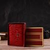 Гаманець Canpellini З натуральної шкіри Червоний (21818) зображення 10