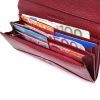 Гаманець ST Leather З натуральної шкіри Бордовий (22547) зображення 6