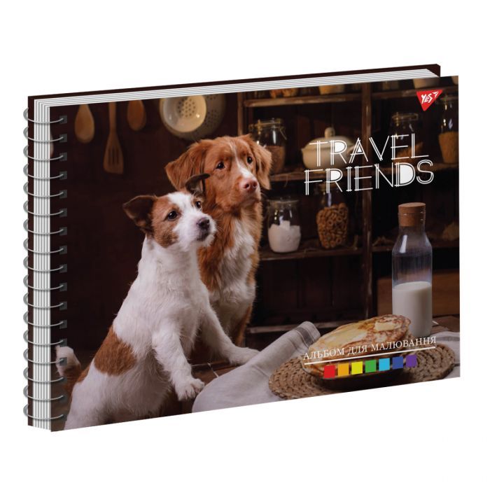 Альбом для малювання Yes А4 30 Спіраль Travel friends (130571) зображення 3