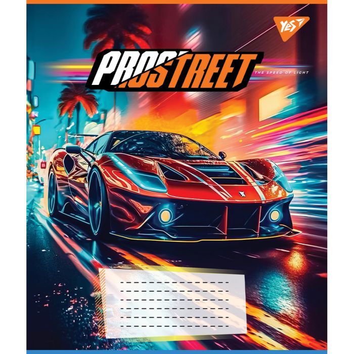 Зошит Yes Prostreet А5 60 аркушів клітинка (767146) зображення 3