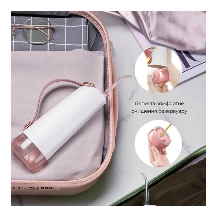 Іригатор Oclean W10 Pink NEW-2 NOZZLES (6970810555752) зображення 10