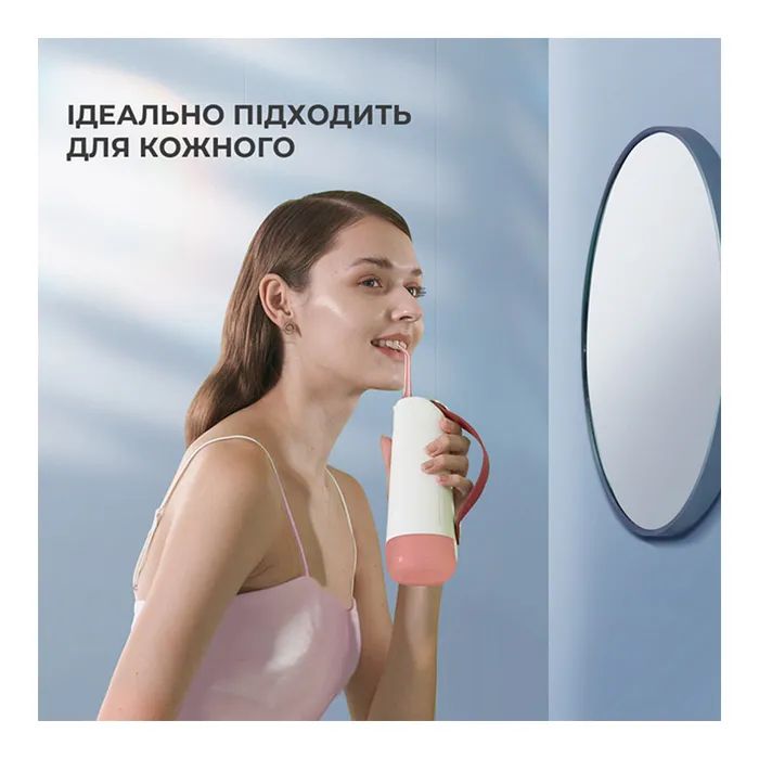 Іригатор Oclean W10 Pink NEW-2 NOZZLES (6970810555752) зображення 2