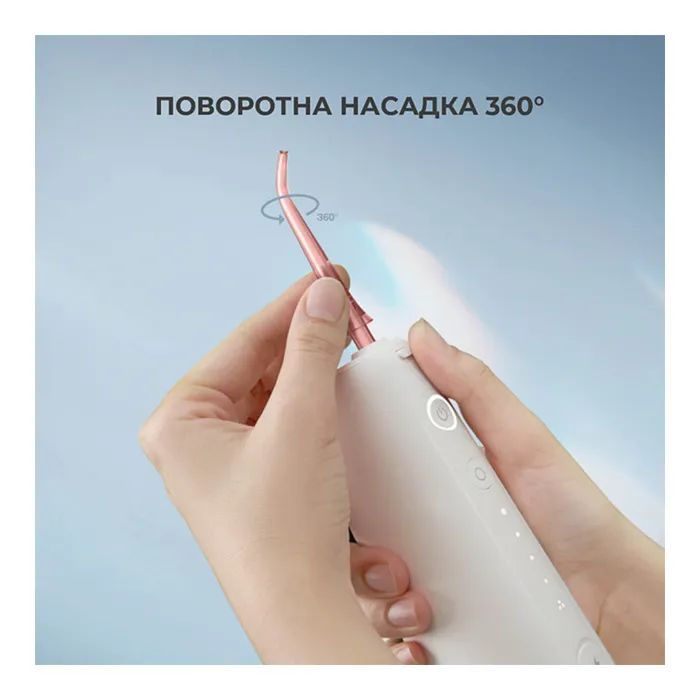 Іригатор Oclean W10 Pink NEW-2 NOZZLES (6970810555752) зображення 8