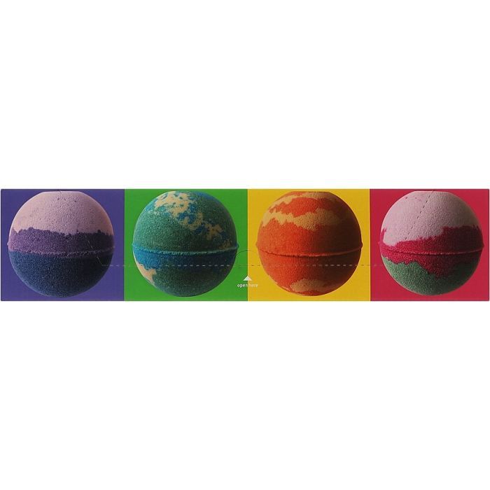 Бомбочка для ванни Kundal Bubble & Sparkling Bath Bomb Space Collection 4 шт (8809693251636) зображення 2