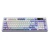 Клавіатура Ajazz AK980 Clear Sky Switch Purple RGB USB/Wireless/Bluetooth UA Purple (AK980-CS-PWB) зображення 5
