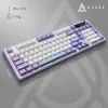 Клавіатура Ajazz AK980 Clear Sky Switch Purple RGB USB/Wireless/Bluetooth UA Purple (AK980-CS-PWB) зображення 8