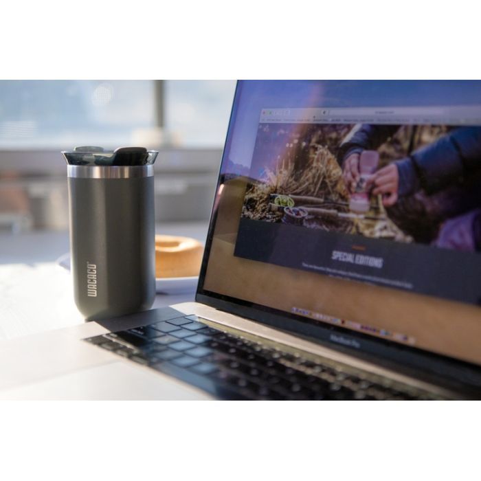 Термокружка Wacaco Octaroma Lungo 300 мл, зелена (WOCT300GN) изображение 6
