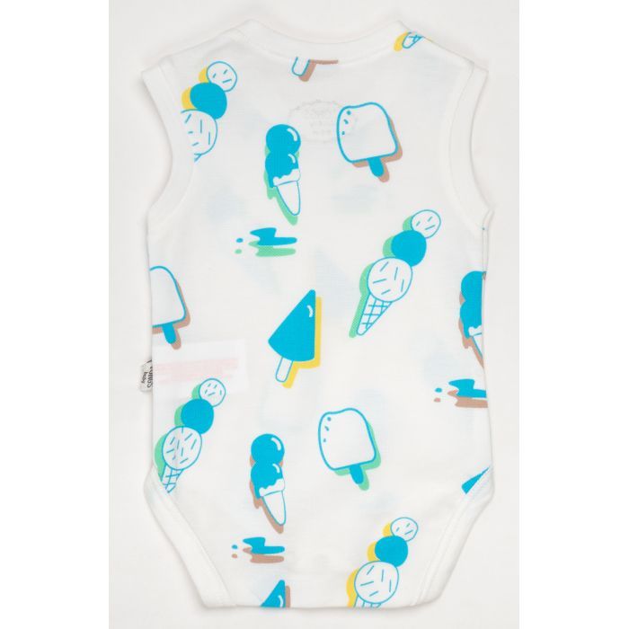 Боди детское Tongs набор 2 штуки (4794-62B-white) изображение 4