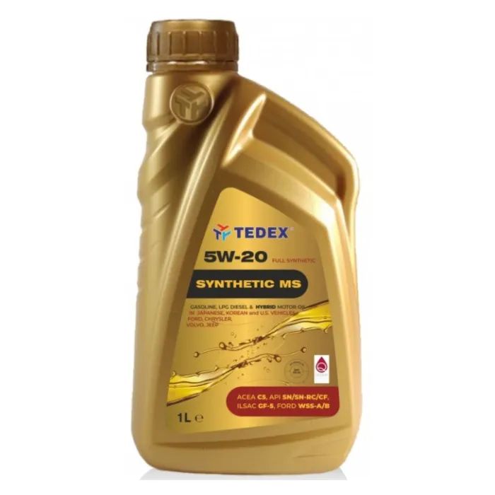 Моторное масло TEDEX SYNTHETIC (MS) MOTOR OIL 5W20 - 1л