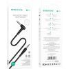 Кабель мультимедийный 3.5mm M to 3.5mm M 1.0m black BOROFONE (6974443382167) изображение 3