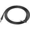 Кабель мультимедийный 3.5mm M to 3.5mm M 1.0m black BOROFONE (6974443382167)