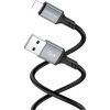 Дата кабель USB 2.0 AM to Lightning 1.0m Famous silicone BX83 black BOROFONE (6974443386356) изображение 2
