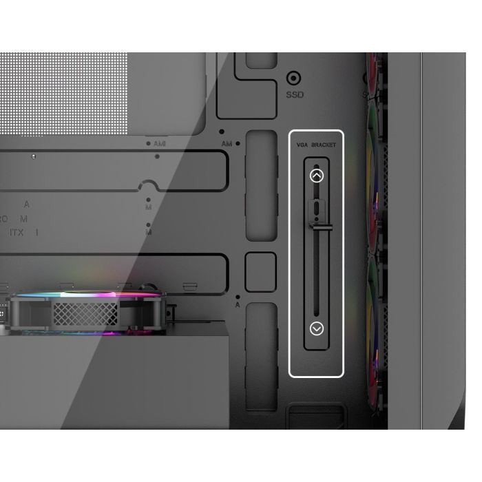 Корпус для ПК 1stPlayer AY7-BK-4F1 зображення 9