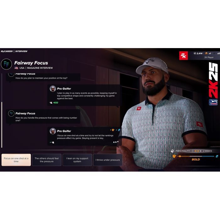 Игра Sony PGA 2K25, BD дис (5026555438445) изображение 6