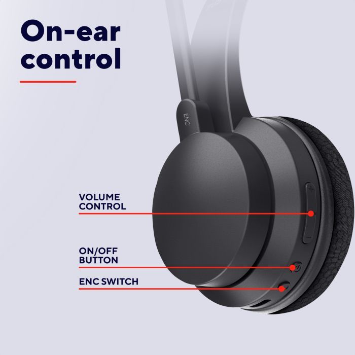 Наушники Trust Ayda Wireless ENC Black (25463) изображение 11