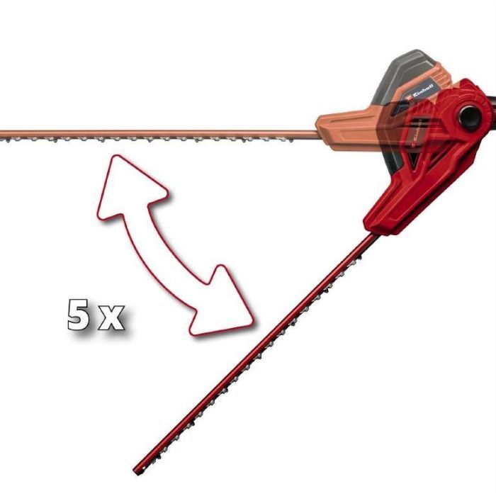 Кусторез Einhell телескопический GC-HH 5056 500Вт, 56/47мм, шаг 20мм, штанга 1.7-2.5м (3403870) изображение 6