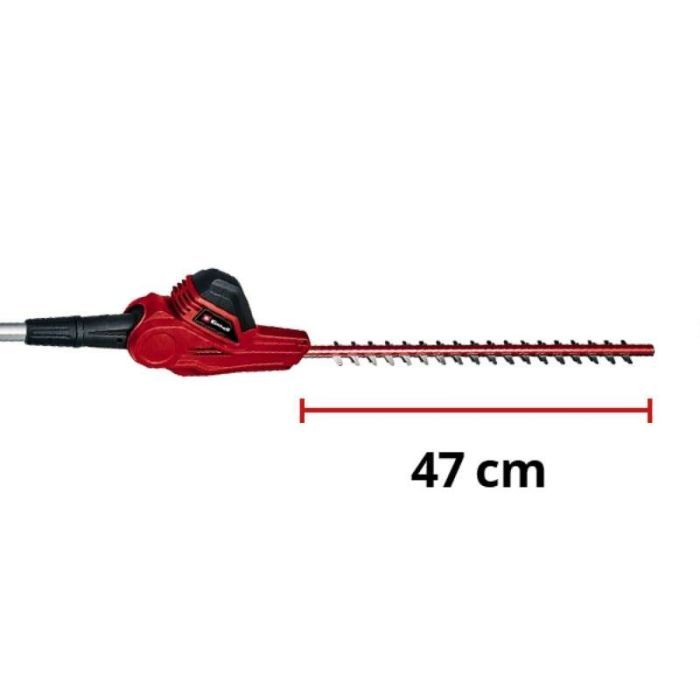 Кусторез Einhell телескопический GC-HH 5056 500Вт, 56/47мм, шаг 20мм, штанга 1.7-2.5м (3403870) изображение 8