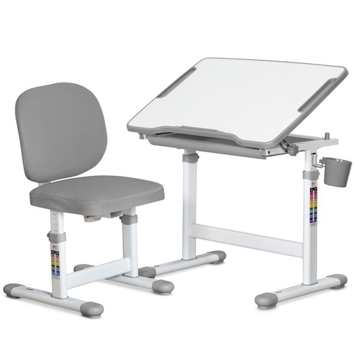 Парта со стулом Evo-kids Evo-06 Plus Blue (Evo-06 Plus BL)
