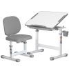 Парта со стулом Evo-kids Evo-06 Plus Grey (Evo-06 Plus G)