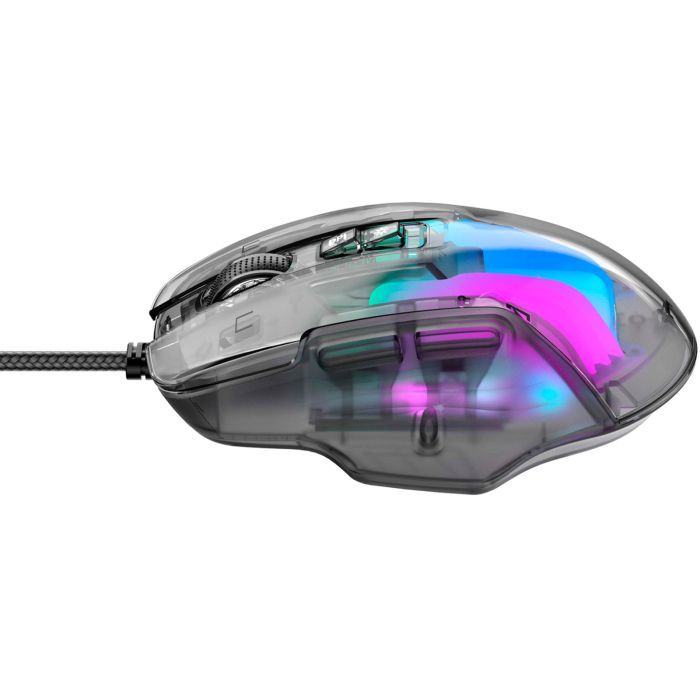 Мишка Havit HV-MS1011SE USB Transparent White (6950676293678) зображення 3