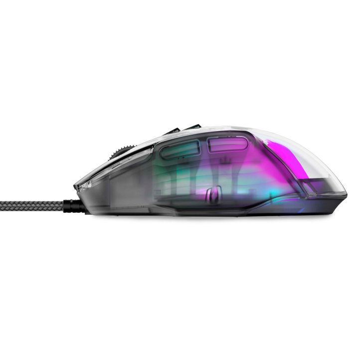 Мишка Havit HV-MS1011SE USB Transparent White (6950676293678) зображення 4