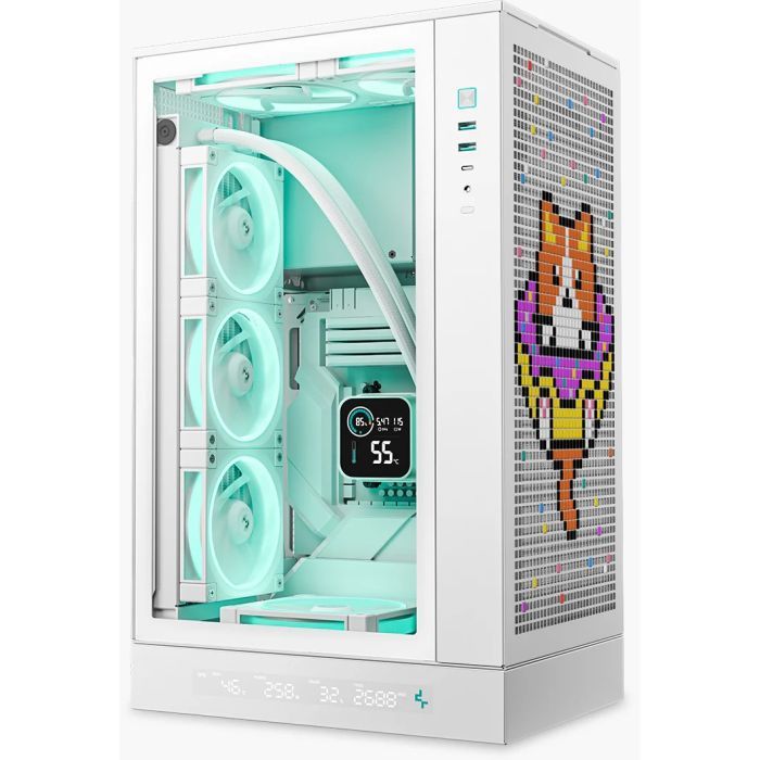 Корпус Deepcool CH270 Digital White (R-CH270-WHNDM0-G-1) зображення 11